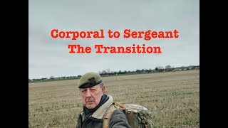 British Army  Corporal to Sergeant Transition