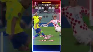 World Cup 2022 | Croatia vs Brazil | Kroasia Singkirkan Brazil | Drama Adu Penalti #highlights