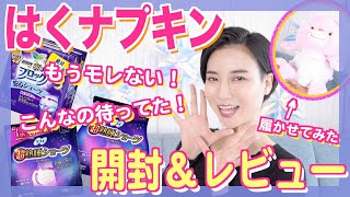 これ、凄くない？全方位型『履くナプキン』!!ショーツ型ナプキンがすごい!!!![#80]