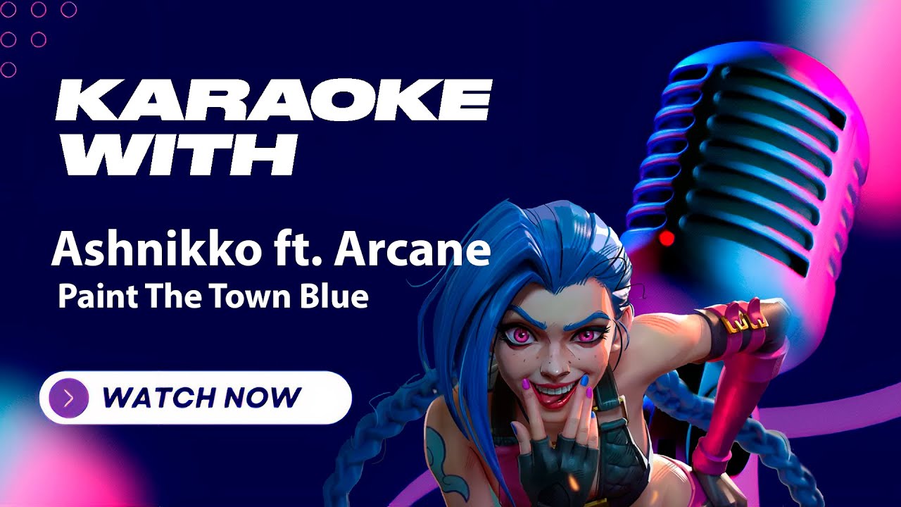 Ashnikko Ft Arcane Paint The Town Blue Youtube