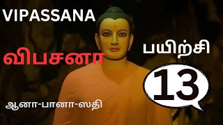 ANAPANA13#Vipassana /விபசனா/ஆனா-பானா-ஸதி பயிற்சி-13# vippasana #meditation #ana-pana-sadhi#buddha