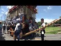 田宿の山車　山車巡行　荒久区にて　年番引継行事　佐原の大祭 夏祭り2017　中日　00021