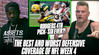 The Best And Worst Defensive Back Plays Of NFL Week 4 With Darius Butler  Pat McAfee Show