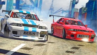 TUNING AND DRIFT FOR NISSAN SKYLINE In GTA 5 ONLINE (GTA 5 Import / Export)