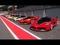 Ferrari Corse Clienti Spa - Ferrari FXX K, FXX + 599XX Evo Line up!