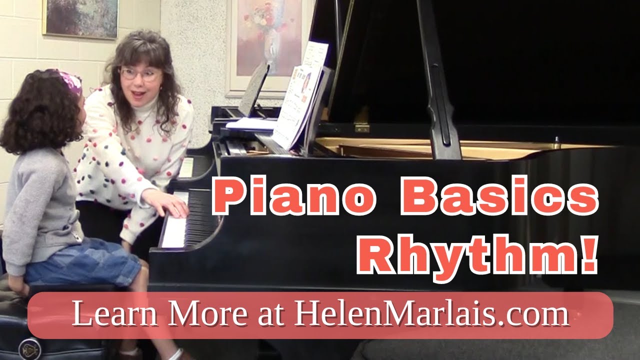 Piano Basics Rhythm Youtube