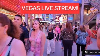 Las Vegas LIVE NOW, Fremont Street, Vegas Live Stream, cell phone melted