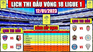 Lịch Thi Đấu Bóng Đá Licue 1 2022/23 Vòng 18 | Cơ Hội Giành Trọn 3 Điểm Cho PSG