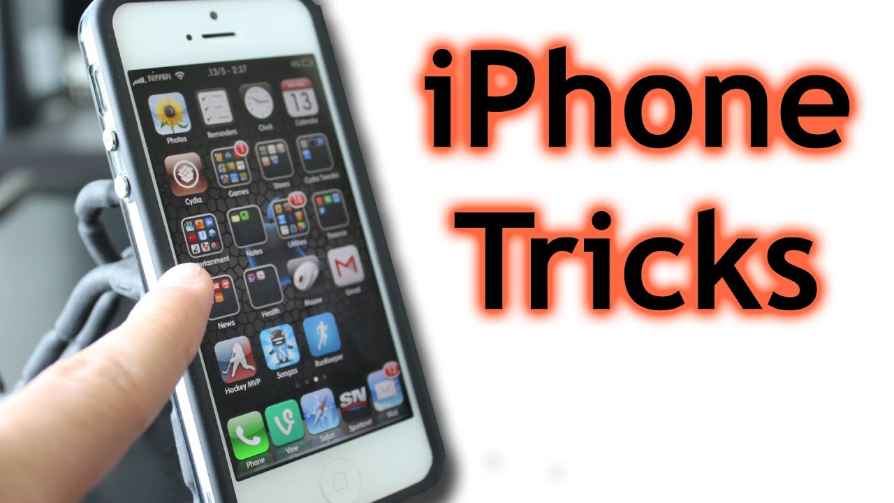 Cool IPhone Tricks You Might Not Know - How To Use The IPhone - YouTube