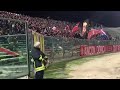 ancona fermana 1 2 serie c 2021 spettacolo curva nord