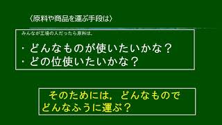 小３社会（教育出版）工場ではたらく人と仕事⑤