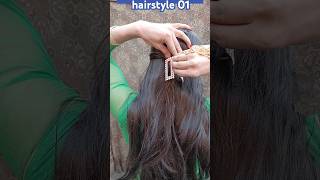 trending easy hairstyle #girlhairstyle #hair #hairstyle #hairstyles #hairtutorial #trending #shorts