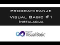 VISUAL BASIC | TUTORIAL #01 - Instalacija [HD 2016]