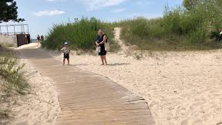 Latvia Liepaja beach 2019