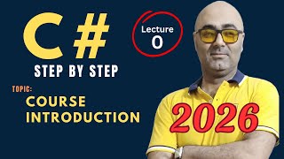 C# course Introduction โ Beginner Friendly Tutorial โ Csharp programming 2026