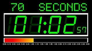 3 Minutes Countdown (Digital Version , Remix BBC Countdown , 50FPS)