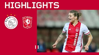 Debuut voor Sherida Spitse 🆕 | Ajax Vrouwen - FC Twente | Highlights Eredivisie Cup