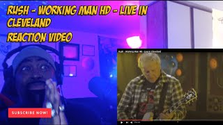 Rush - Working Man HD - Live In Cleveland REACTION VIDEO