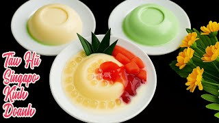 Mách bạn Cách Làm Tàu Hũ Singapore kinh doanh mềm mịn béo thơm siêu ngon | Góc Bếp Nhỏ