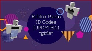 Roblox Girls Pantsshirt Codes - roblox jeans id