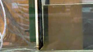 Vertical sluice gate flow