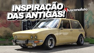 INSPIRAÇÃO DAS ANTIGAS! BRASILIA 1977 IMPECÁVEL CUSTOMIZADA NO ESTILO VEB - Fusca na Foto