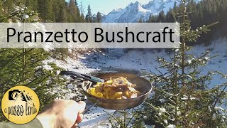 Pranzo Bushcraft, cucina outdoor, escursione sul Lagorai [Bushcraft Italia Dolomiti]