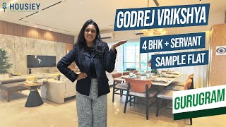 Godrej Vriksha Sector 103 [2024] | 4 BHK + Servant Sample Flat Tour | Godrej 103 Dwarka Expressway