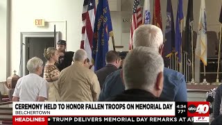 Those who gave the ultimate sacrifice honored in Belchertown