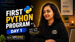 Python for Beginners | Day 1: Write Your First Python Program | 100 Days of Python