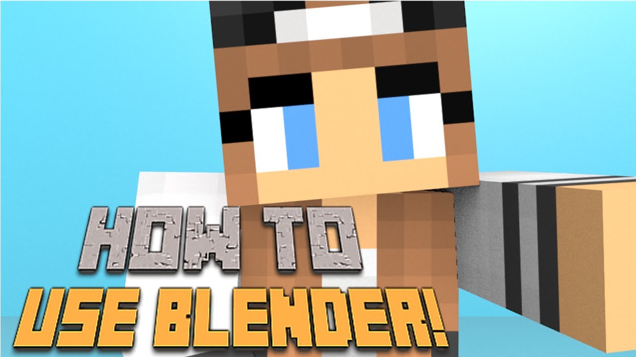 Minecraft Tutorial: How To Use Blender! - YouTube