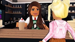 Everyday Routine At Amberry Coffee Shop Bloxburg Roblox
