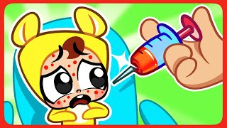 Baby Got Sick! Time for a Shot 🥼💉💊Funny Kids Songs And Nursery Rhymes😍