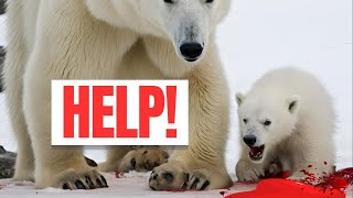 Beautiful NEWBORN Polar Bear Cubs, Arctic Rescue!