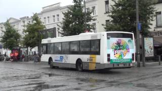 De Lijn bussen bij station Antwerpen-Berchem