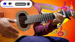 Son muchas las Aflicciones (Noe \u0026 Ruth Campos)  Tutorial - Requinto y Tablaturas