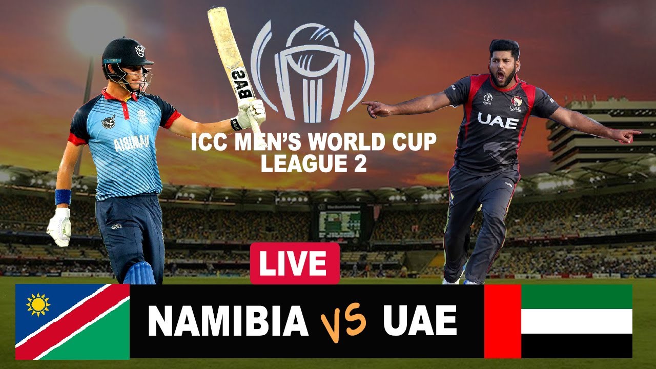 Namibia Vs UAE Live Scoreboard | Commentary | - YouTube