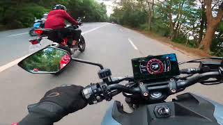 kawasaki Z250sl 28hp vs Cfmoto Nk250v2 26hp | hataw kung hataw😁 | bsta kawasaki malakas