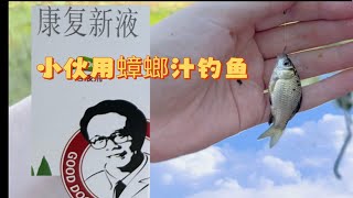 小伙用蟑螂汁钓鱼，结果出乎意料