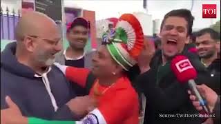 Pakistani fans angry moment for Pakistani cricket fans as India lost IND VS ENG 2019 WCP