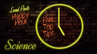 How to Write Science Poetry - Five Top Tips || Loud Poets Happy Hour ||