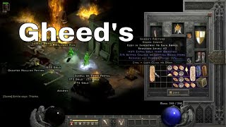 Diablo II Resurrected - Looting Gheed's Fortune Grand Charm from Andariel - 15% Reduced Vendor Price