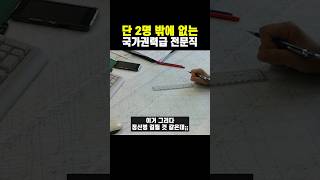 한국에서 단 2명밖에 없는 전문직