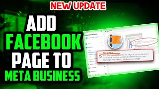 How to add Facebook page to Meta Business - Full Guide