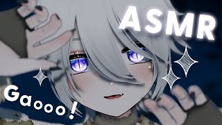 【ASMR】It looks like a wolf girl will help you if you get lost in the forest!🐺 (Inaudible whisper)