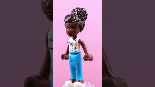 LEGO Friends - Nandi - White Vest with Paw Print Mini Doll! #shorts