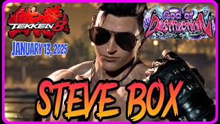 Tekken 8 ▰ (STEVE BOX) STEVE FOX - God Of Destruction - Ranked Matches JANUARY 13, 2025