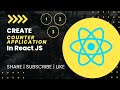 Create counter application as your first reactjs application
