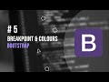 Breakpoint & Colours Bootstrap | Tutorial Bootstrap #5