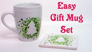 Easy Gift Mug and Coaster Set!